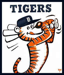 1960 Detroit Tigers Art