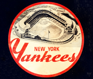 1960 New York Yankees Vintage Remix Art