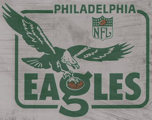 1970s Philadelphia Eagles NFL Art