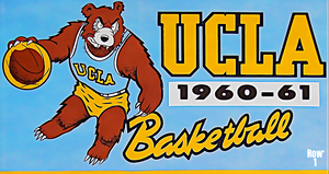 1960 UCLA Basketball Art Remix