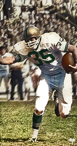 1960s baylor football art 
