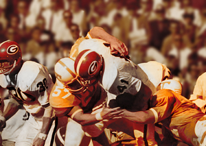 1960s Tennessee Vols Football Art