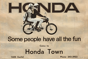 1960s honda ad