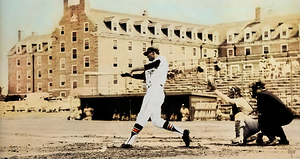 1960s oklahoma state cowboys baseball art