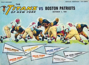 1961 New York Titans vs. Boston Patriots
