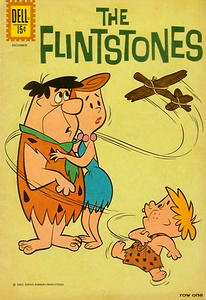 1961 The Flintstones Comic Book Cover Art