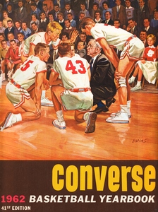 1962 Charles Kerins Converse Basketball Cover Art