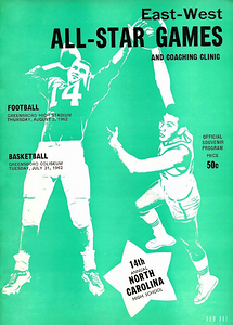 1962 north carolina east west football basketball