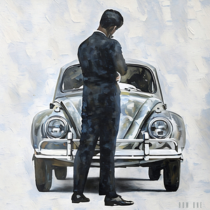 1962 Volkswagen Bug Art