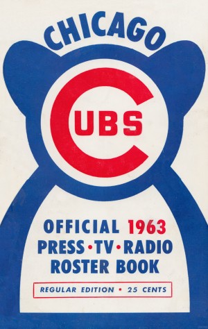 1963 Chicago Cubs Press Book Art