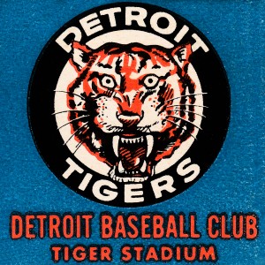 1963 Detroit Tigers Vintage Art