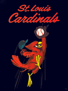 1963 St. Louis Cardinals Scorecard Remix Art