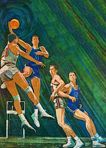 Flying Through the Lane 