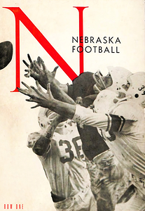 1963 Nebraska Cornhuskers Football Art