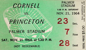 1964 Cornell vs. Princeton