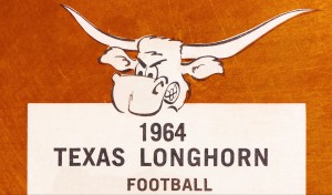 1964 Texas Longhorn Football Art