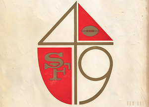 1964 san francisco 49ers art