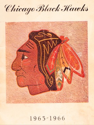 1965 Chicago Black Hawks Art