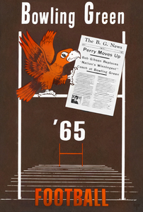1965 Bowling Green Falcons Football Art