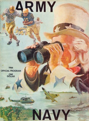 1966 Army vs. Navy Football Program