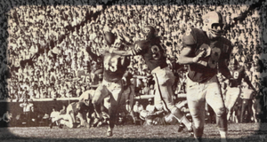 1966 Georgia vs. North Carolina Football Photo Art