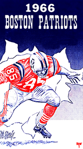 1966 Boston Patriots Art