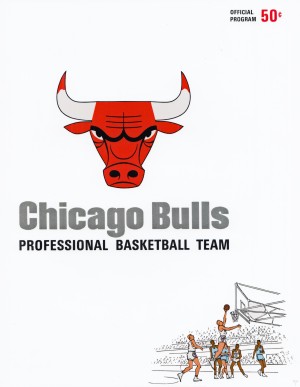 1967 Chicago Bulls Program Art