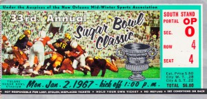 1967 Sugar Bowl Alabama Win