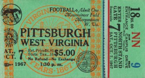 1967 West Virginia vs. Pitt