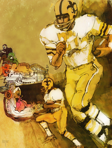1967 New Orleans Saints Art Remix