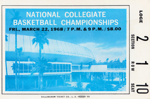 1968 NCAA Finals UCLA vs. Houston
