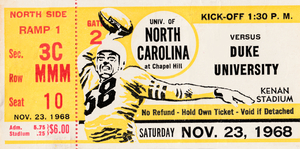 1968 North Carolina vs. Duke