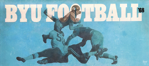 1968 BYU Football Art