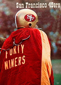 1968 San Francisco 49ers Sideline Art