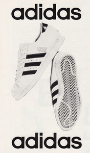 1970 Adidas Superstar Shoe Ad