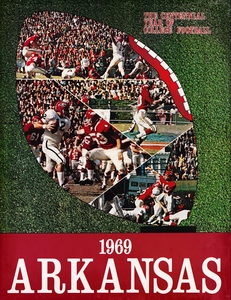 1969 Arkansas Razorbacks Football Art