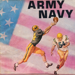 1969 Army Navy Football Art