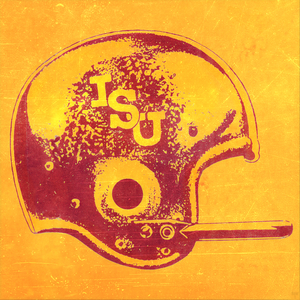 1969 Iowa State Football Helmet Art | Row 1