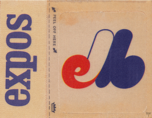 1969 Montreal Expos Fleer Decal Wood Print