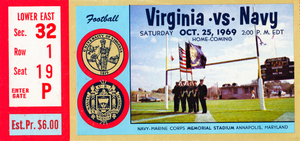 1969 Navy vs. Virginia