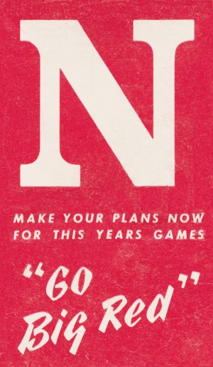 1969 Nebraska Football Art
