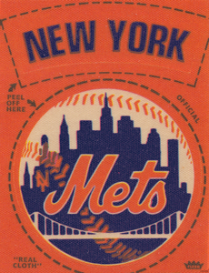 1969 New York Mets Fleer Decal Canvas Art