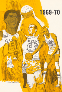 1969 San Francisco Warriors Art by Nick Leaskou