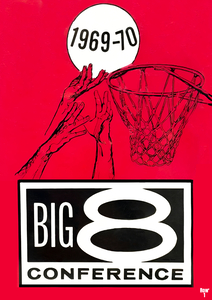 1969 Big 8 Conference Basketball Art