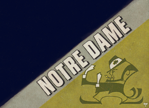 1969 Notre Dame Ticket Remix