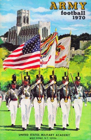 1970 Army Football Art