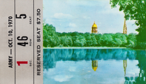 1970 Army vs. Notre Dame