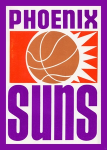 1970 Phoenix Suns Basketball Art