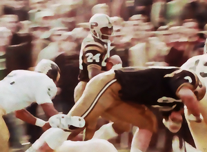 1970 Purdue Boilermakers Football Painting