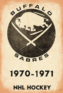 1970 Buffalo Sabres Art